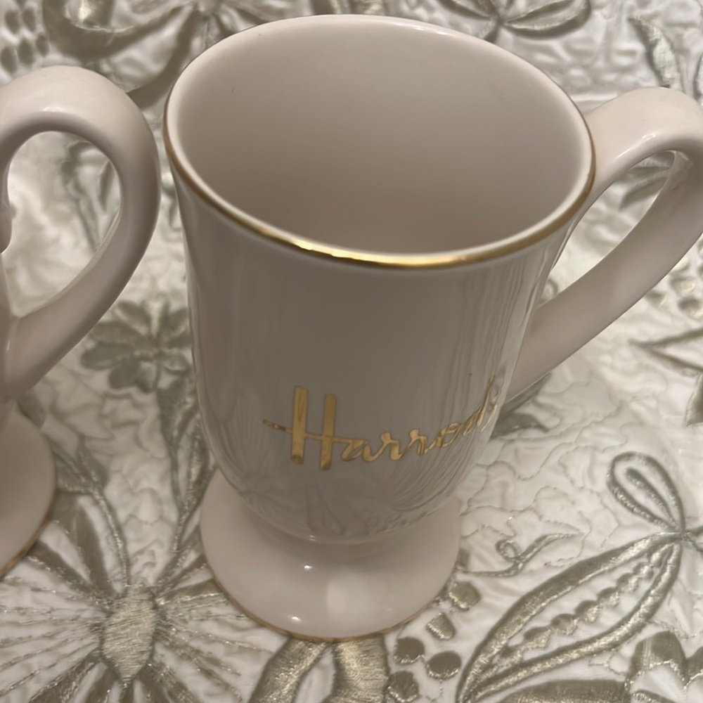 Harrods - pair for traditional mugs - NWOT - Picture 3 of 4